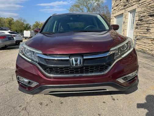 red 2016 Honda CR-V Touring
