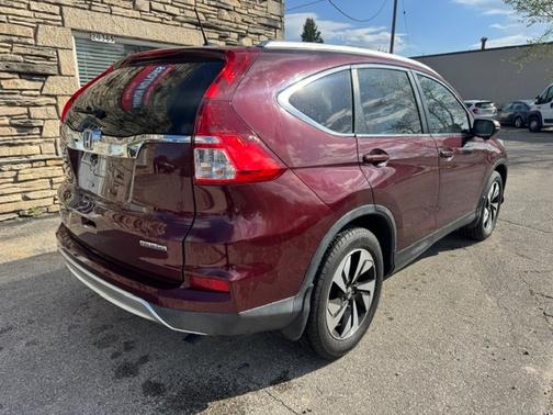 red 2016 Honda CR-V Touring