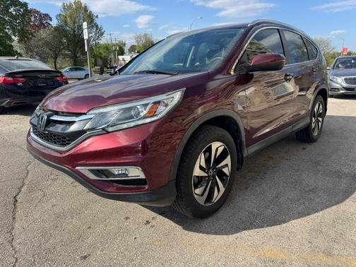 red 2016 Honda CR-V Touring