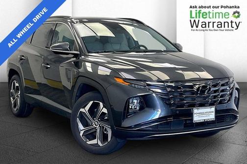 Gray 2023 Hyundai TUCSON Limited