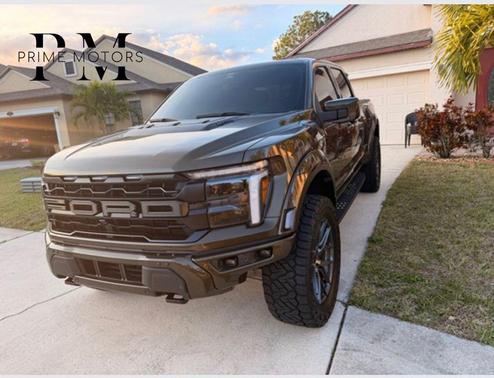 Shelter Green 2025 Ford F-150 Raptor