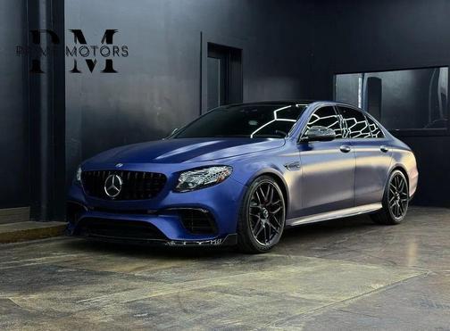 Lunar Blue Metallic 2018 Mercedes-Benz AMG E 63 S 4MATIC