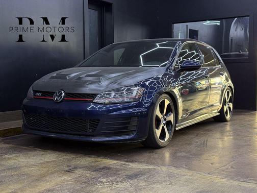 Night Blue 2015 Volkswagen Golf GTI 2.0T S 4-Door