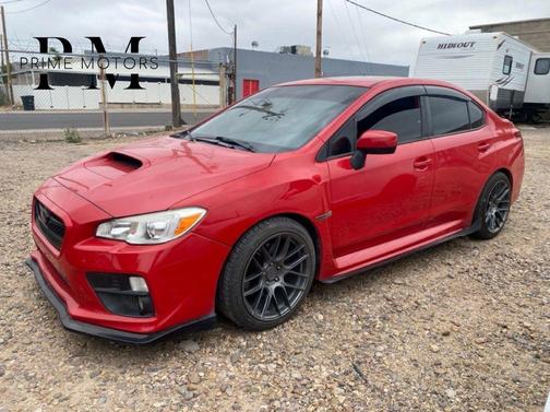 Pure Red 2017 Subaru WRX Premium