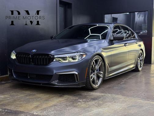 Dark Graphite Metallic 2018 BMW M550 i Xdrive