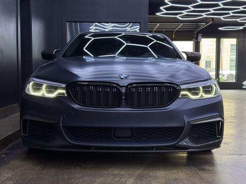 Dark Graphite Metallic 2018 BMW M550 i Xdrive