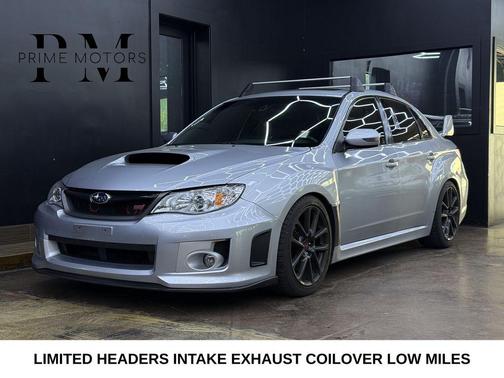 Ice Silver Metallic 2014 Subaru Impreza WRX STI Limited