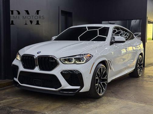 Alpine White 2021 BMW X6 M Base