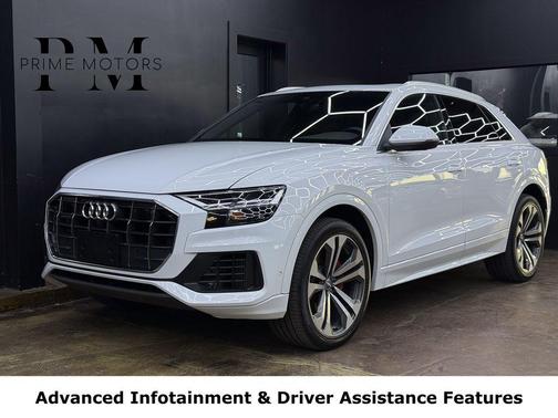 Glacier White 2018 Audi Q7 3.0T Premium Plus