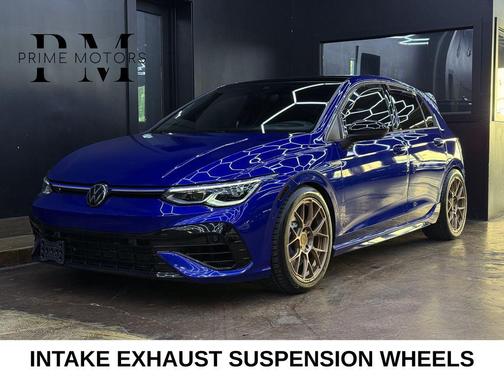 Blue Metallic 2022 Volkswagen Golf R 2.0T Manual