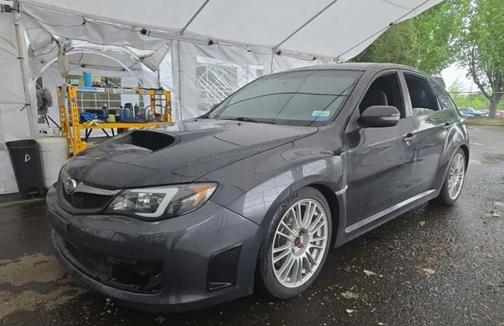 Dark Gray Metallic 2008 Subaru Impreza WRX Sti