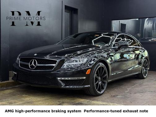 Black 2014 Mercedes-Benz CLS-Class CLS 63 AMG Sedan