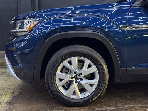 Blue 2020 Volkswagen Atlas Cross Sport 2.0T S