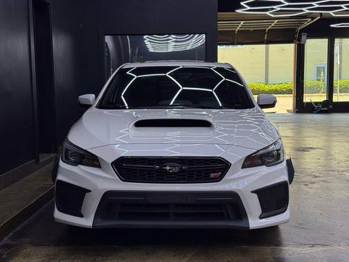 Crystal White Pearl 2018 Subaru WRX STI Limited
