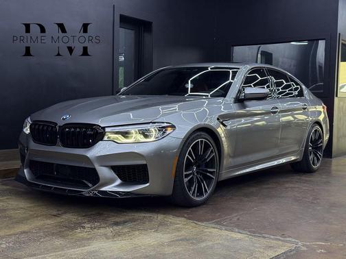 Donington Gray Metallic 2018 BMW M5 Base