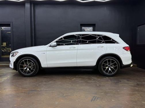 White 2021 Mercedes-Benz AMG GLC 43 4MATIC