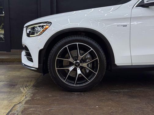 White 2021 Mercedes-Benz AMG GLC 43 4MATIC