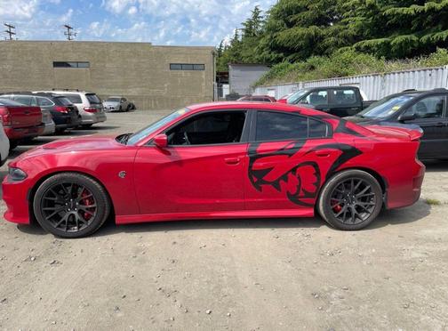 Redline Red Tricoat Pearl 2015 Dodge Charger SRT Hellcat