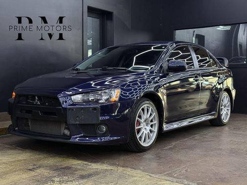 Cosmic Blue Pearl 2014 Mitsubishi Lancer Evolution GSR