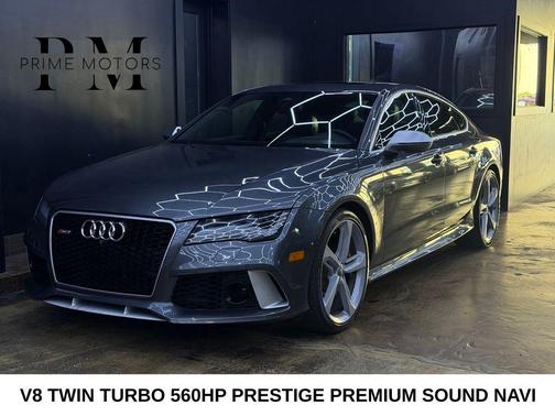 Gray 2014 Audi RS 7 4.0T Prestige