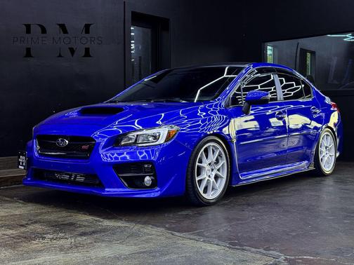WR Blue Pearl 2016 Subaru WRX STI Limited
