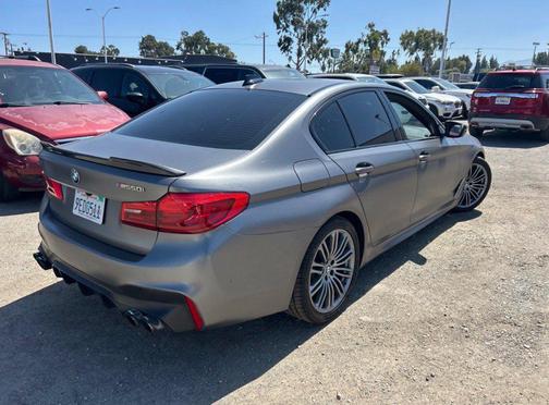 Carbon Black Metallic 2020 BMW M550 i Xdrive