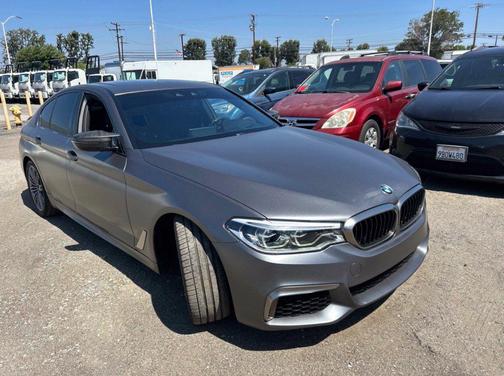 Carbon Black Metallic 2020 BMW M550 i Xdrive