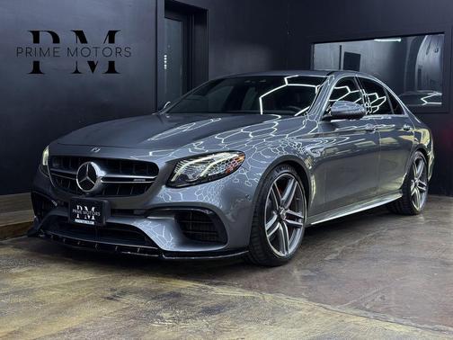 Gray 2018 Mercedes-Benz AMG E 63 S 4MATIC