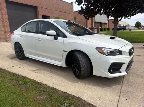 Crystal White Pearl 2020 Subaru WRX Limited