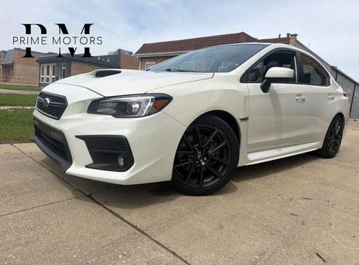 Crystal White Pearl 2020 Subaru WRX Limited
