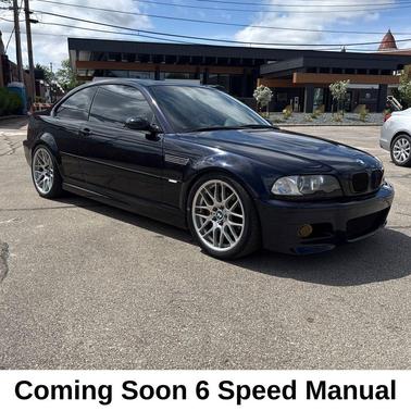 Black 2004 BMW M3 Base