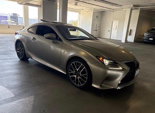 Silver 2017 Lexus RC 350 Base