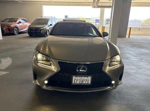 Silver 2017 Lexus RC 350 Base
