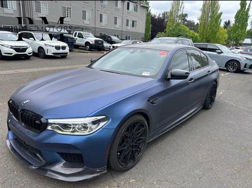 Donington Gray Metallic 2019 BMW M5 Competition