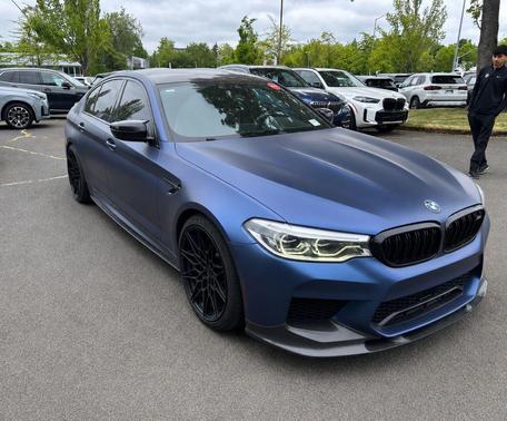 Donington Gray Metallic 2019 BMW M5 Competition