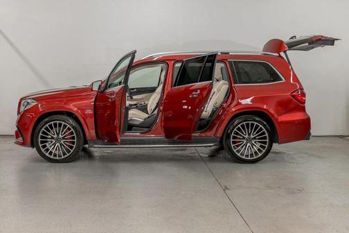 designo Cardinal Red Metallic 2017 Mercedes-Benz AMG GLS 63 4MATIC