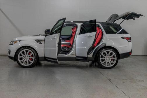 WHITE 2016 Land Rover Range Rover Sport 5.0L Supercharged Dynamic