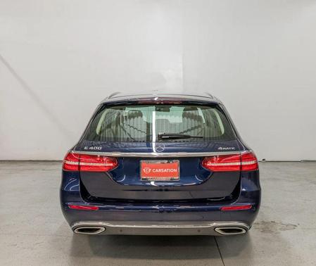 Lunar Blue Metallic 2018 Mercedes-Benz E-Class 4MATIC