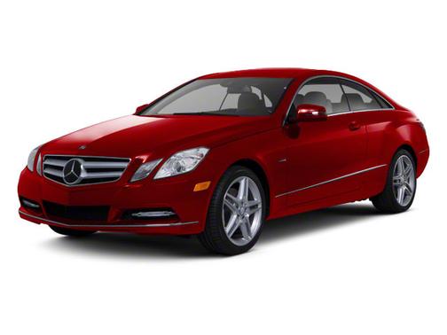 Mars Red 2010 Mercedes-Benz E-Class E 550 Coupe 2D