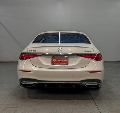 White 2022 Mercedes-Benz S-Class 4MATIC