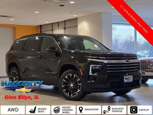 Mosaic Black Metallic 2026 Chevrolet Traverse LT