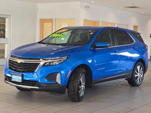 Riptide Blue Metallic 2024 Chevrolet Equinox 1LT
