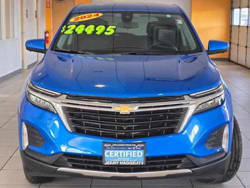 Riptide Blue Metallic 2024 Chevrolet Equinox 1LT