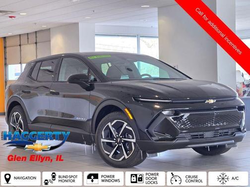 Black 2026 Chevrolet Equinox EV LT