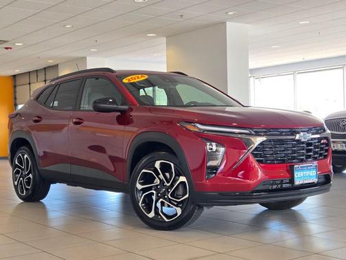 Crimson Metallic 2024 Chevrolet Trax FWD 2RS