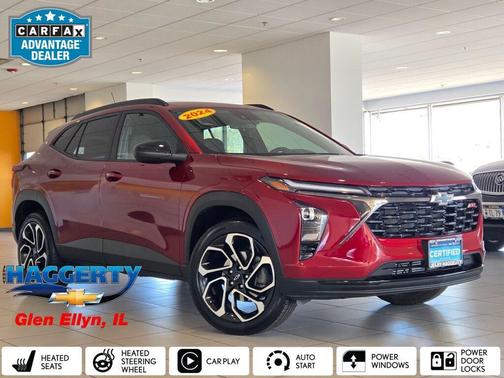 Crimson Metallic 2024 Chevrolet Trax FWD 2RS