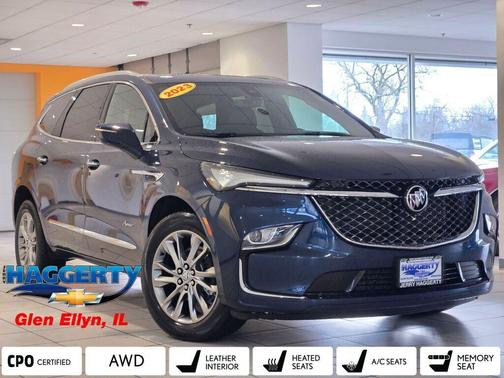 Emperor Blue Metallic 2023 Buick Enclave Avenir AWD