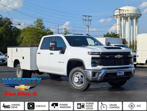 Summit White 2026 Chevrolet Silverado 3500 WT