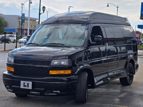 Black 2026 Chevrolet Express 2500 Work Van