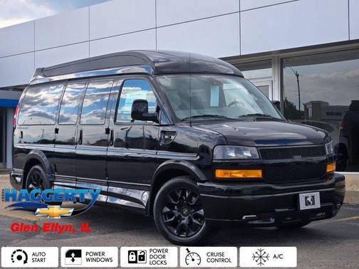 Black 2026 Chevrolet Express 2500 Work Van